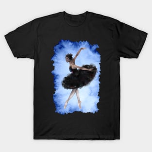 black swan ballerina T-Shirt